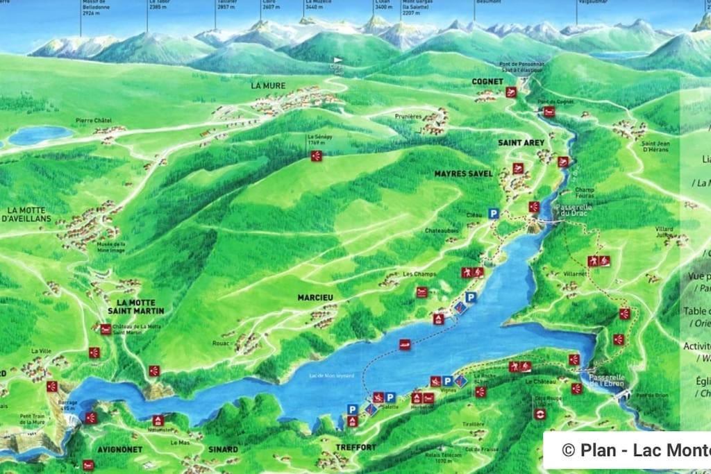 Grenoble Sud Varces Suite Privatisee Au Pied Des Montagnes Varces-Allieres-et-Risset Exterior foto